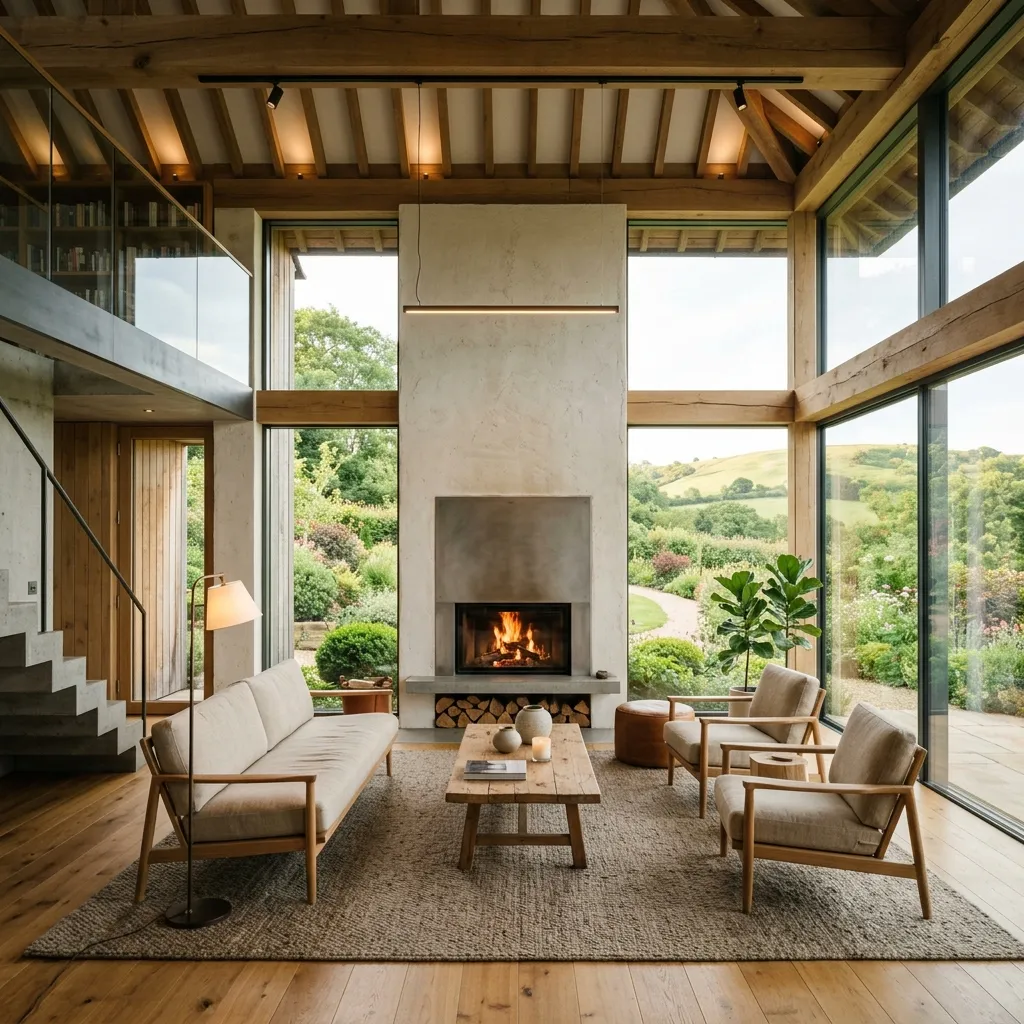 Interior de Casa de Country