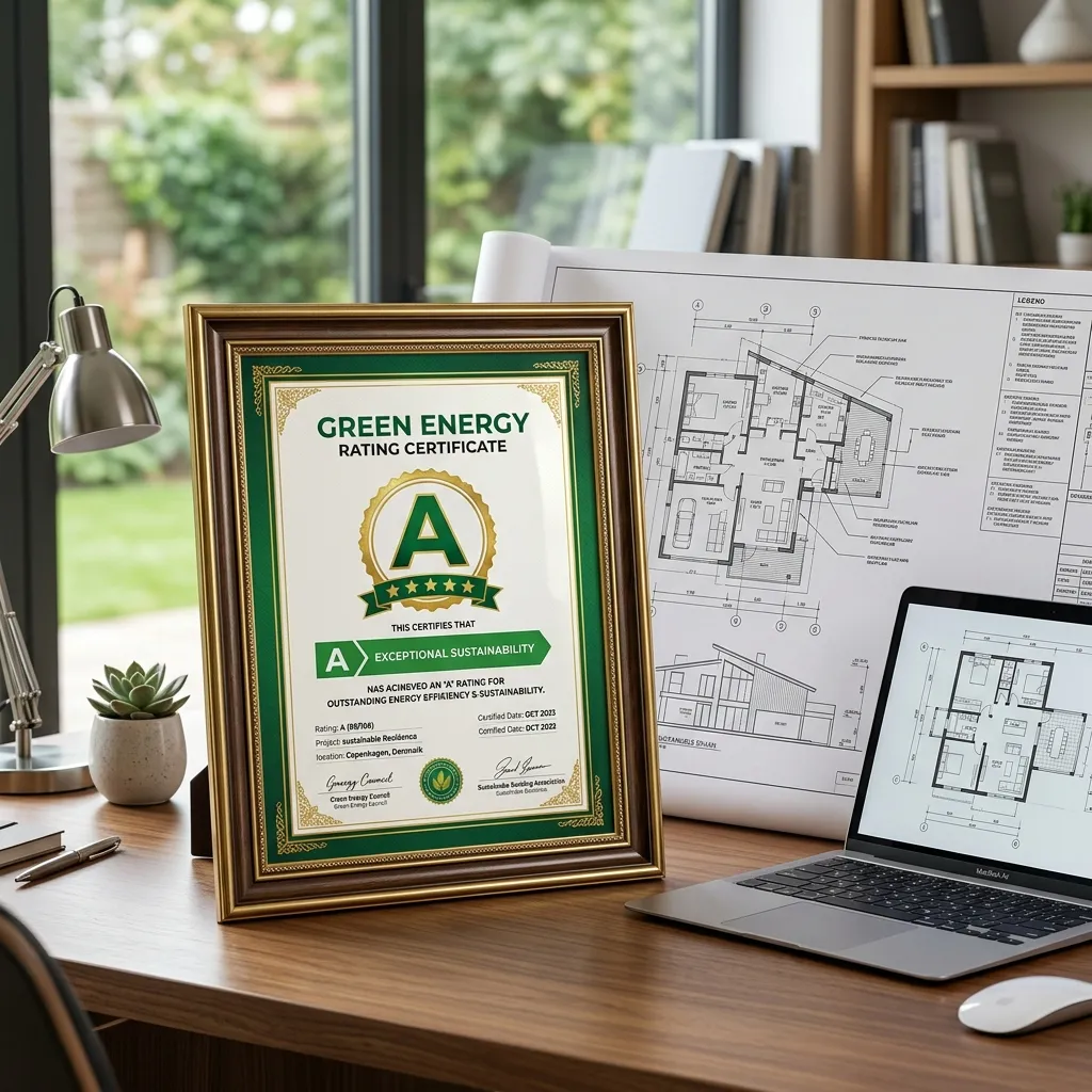 Casa eco-eficiente construida con ahorro energetico con steel framing